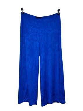The Pyramid Collection Textured Wide Leg Pants